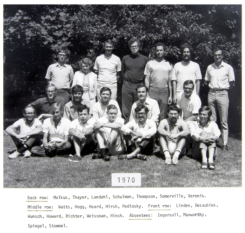 1970 staff
