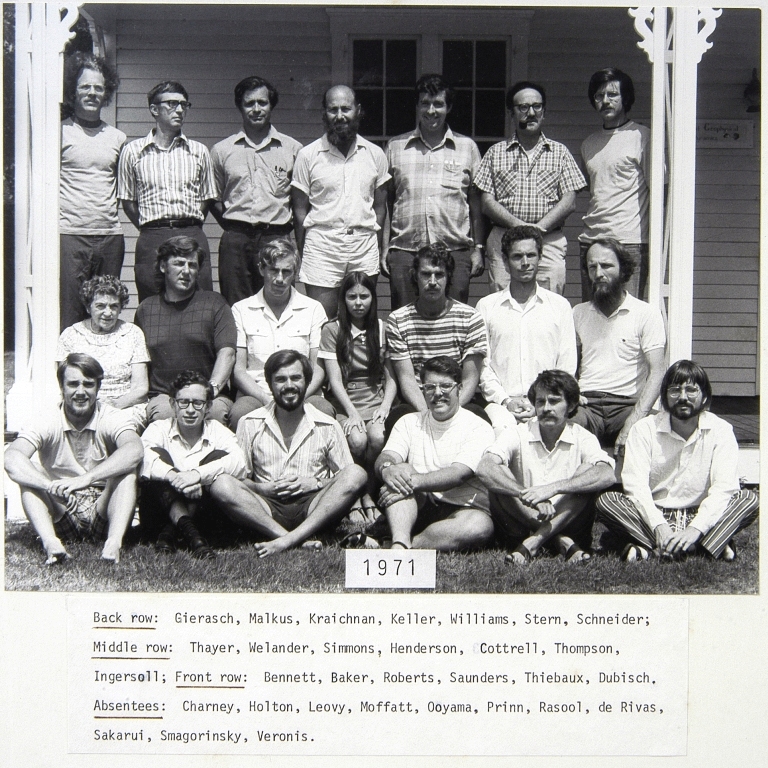 1971 staff