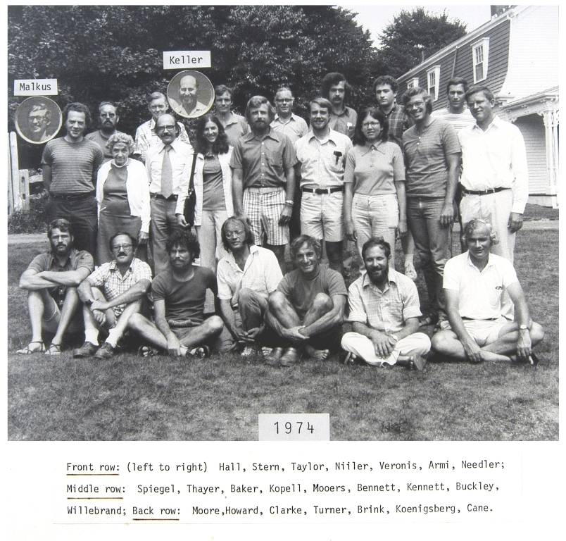 1974 staff