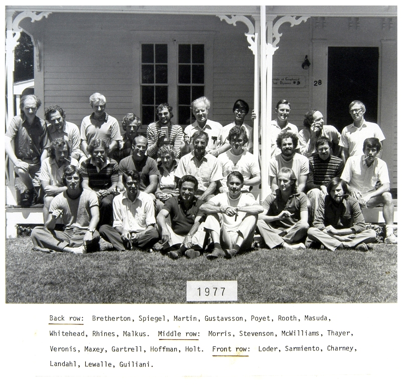 1977 staff