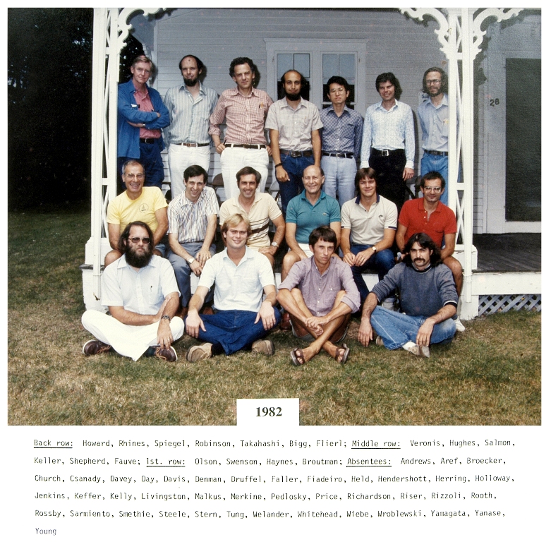 1982 staff