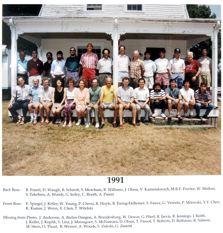 1991 staff